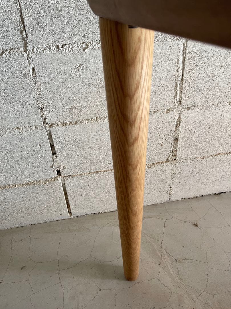 美品　大塚家具　ダイニングテーブル　オーク無垢材