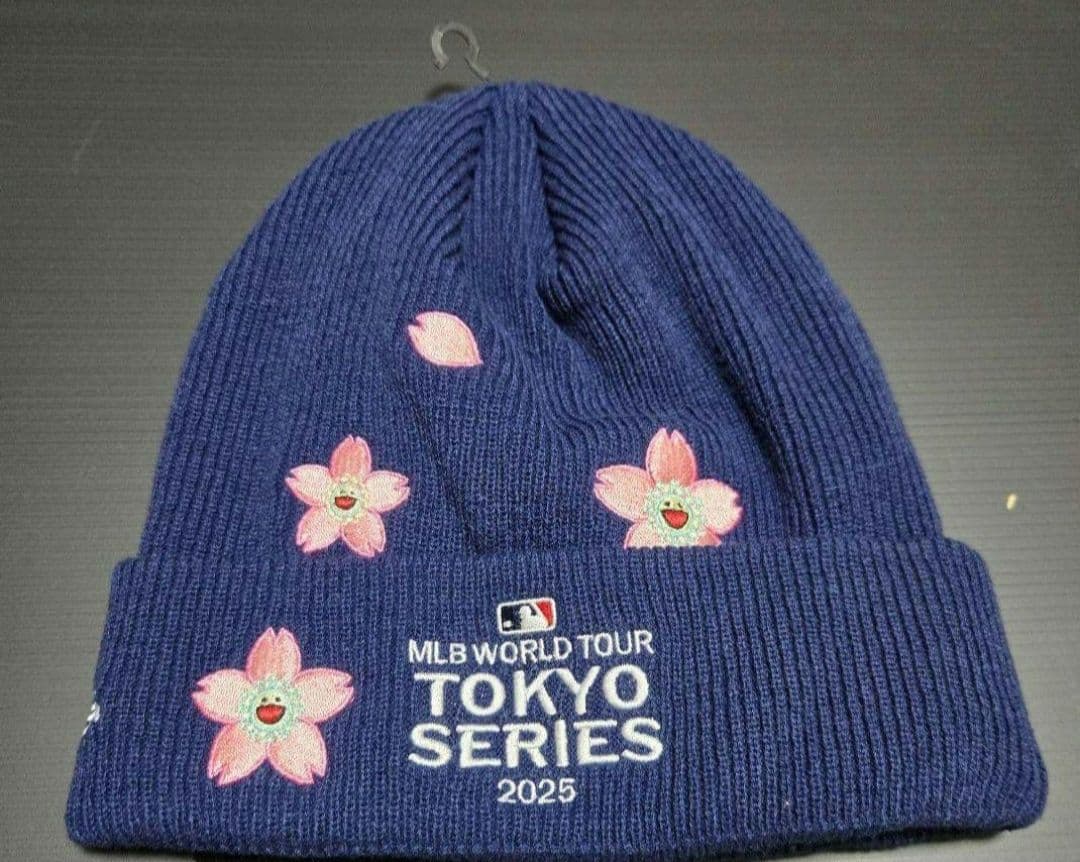 村上隆 MLB Tokyo Series ドジャース ニット帽