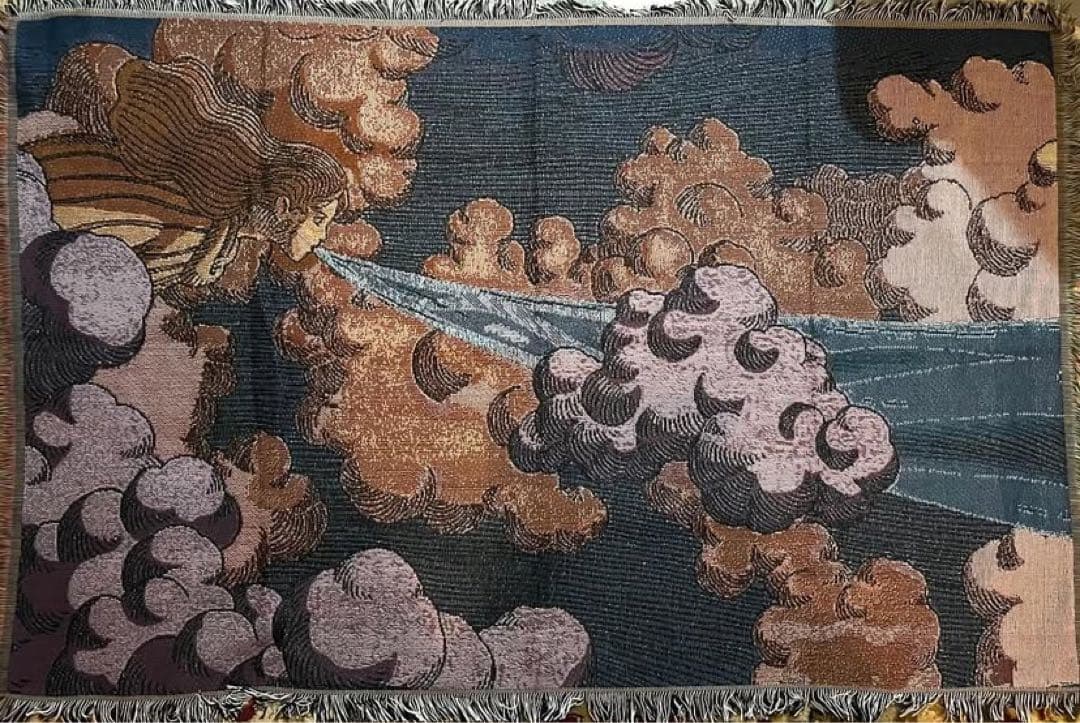 ジブリパーク 限定 ラピュタ ジャガードマルチクロス 風の女神の息吹き