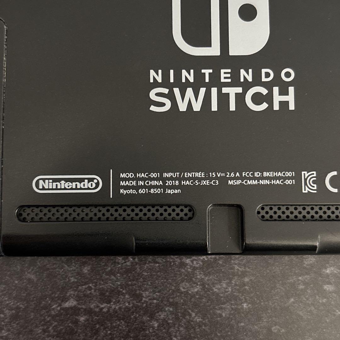 動作確認済み【極美品】ニンテンドースイッチ 本体 2018年製 未対応機 初期型