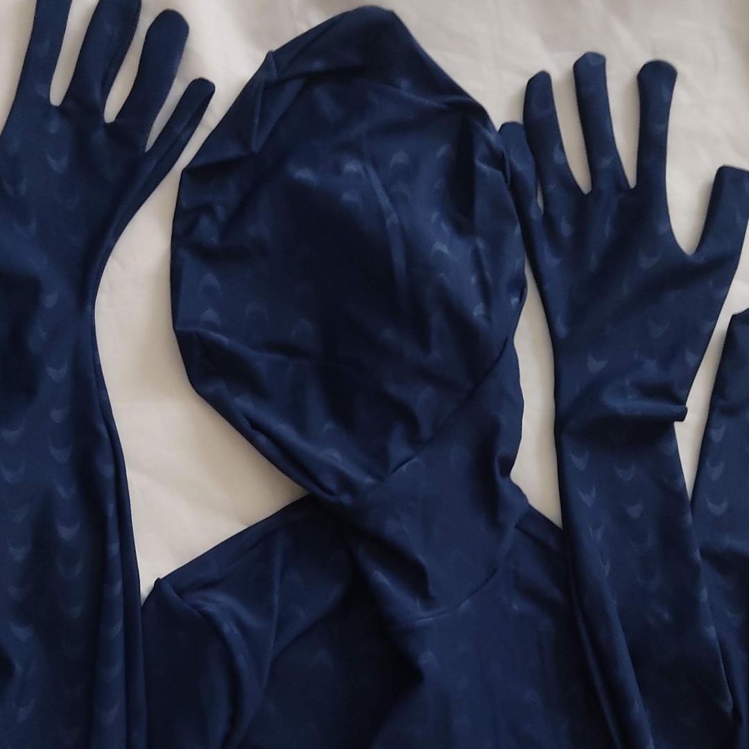 撥水ゼンタイブルー○ノーマルタイプ全身タイツ