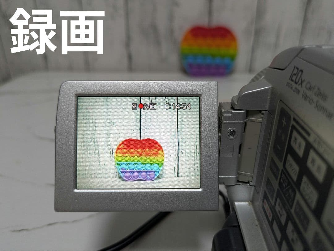 ② SONY　DCR-PC110　MiniDV対応　AVケーブル付き