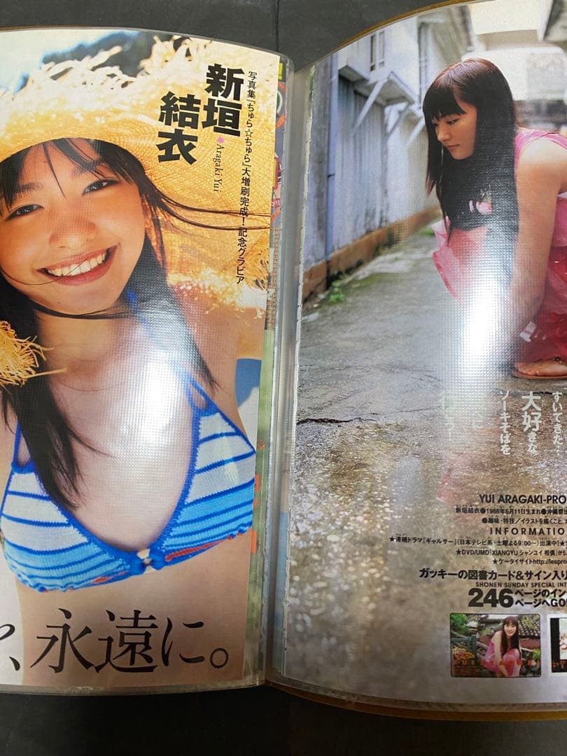 新垣結衣　切り抜き&クリアファイル