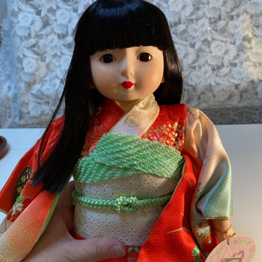 セイコちゃん 抱き人形 振袖 着物 鈴乃屋 1980年代 日本人形