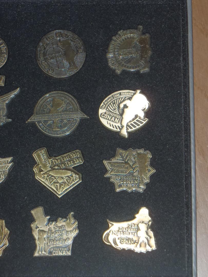 劇場版名探偵コナン　ピンバッジセット　Blu-rayBOX vol.2 同梱特典