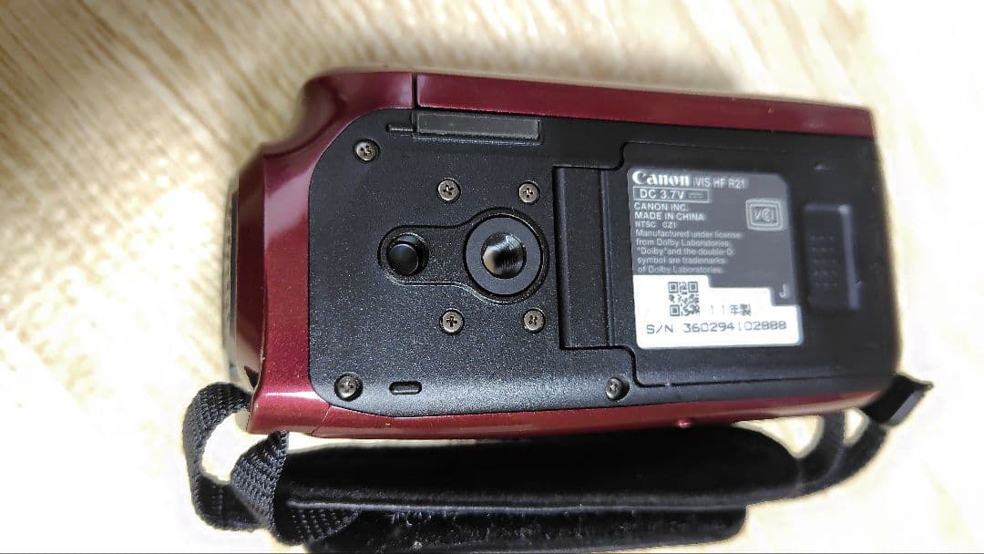 【美品】Canon iVIS HF R21 RED