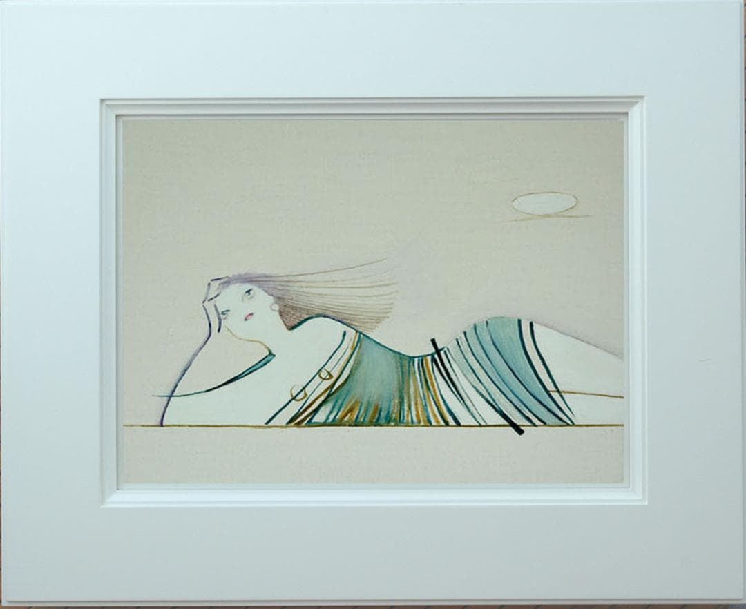 油絵 菅家令子 絵 絵画 インテリア F3-041114 人物 女性像