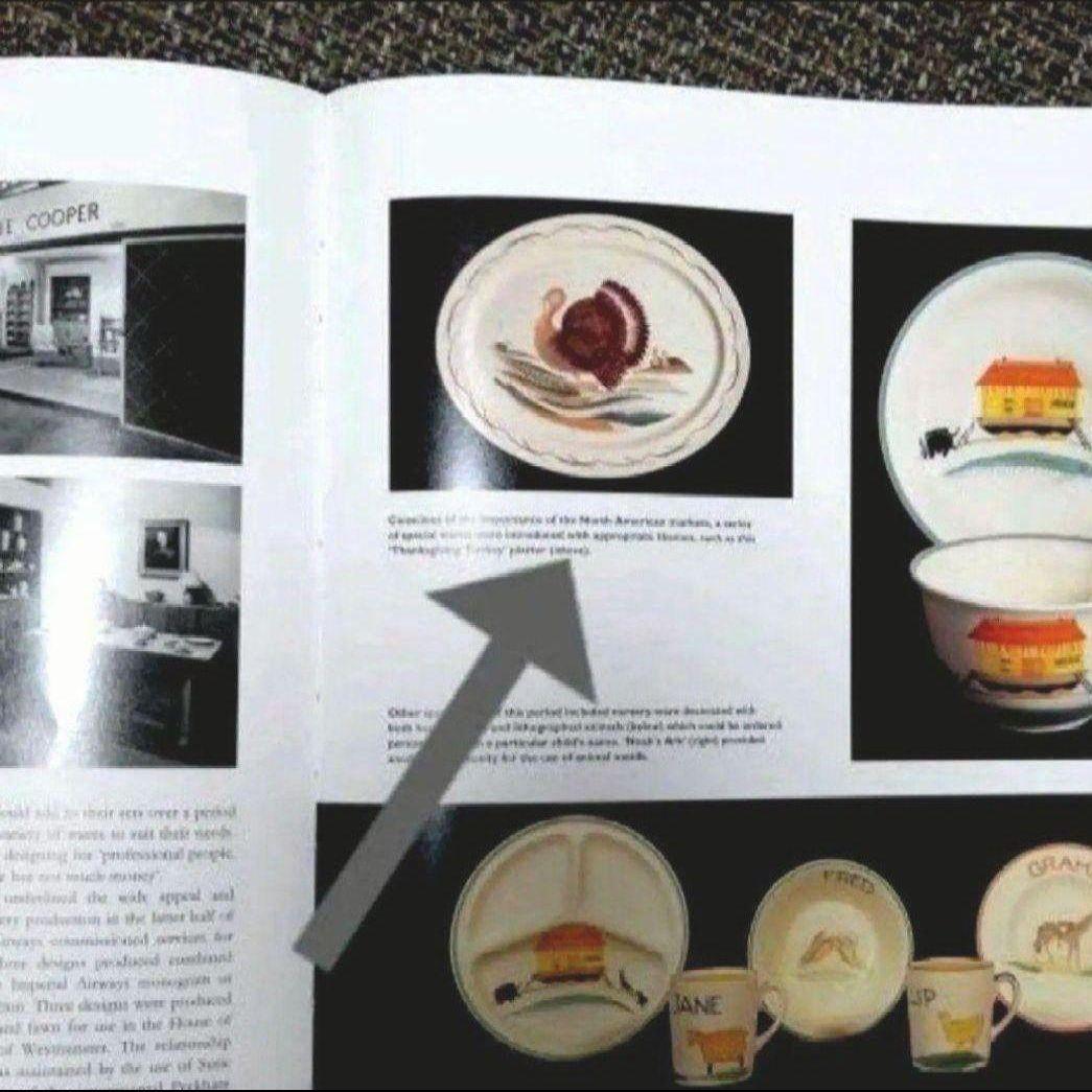 スージークーパー「七面鳥(ターキー）」大皿27cmディナープレート