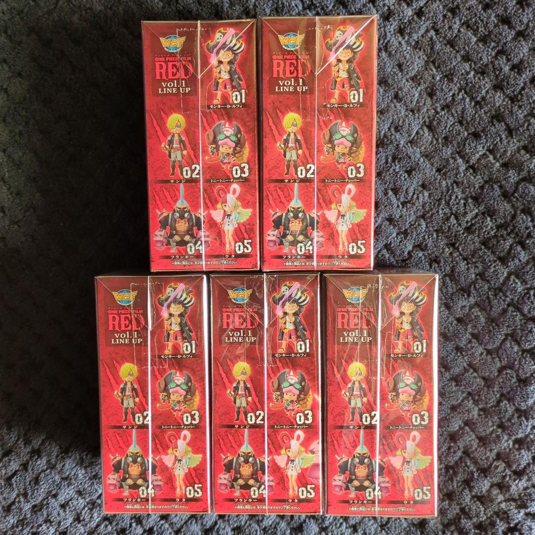 ワンピース コレクタブル フィギュア RED15種類 ワーコレ ドラゴンボール