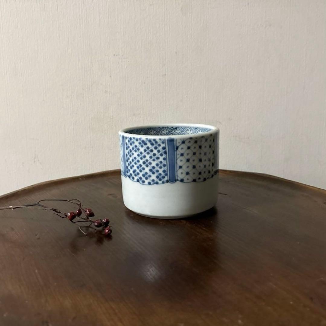 古伊万里染付 火入 江戸時代.明治 骨董品 アンティーク 古道具 白磁 検