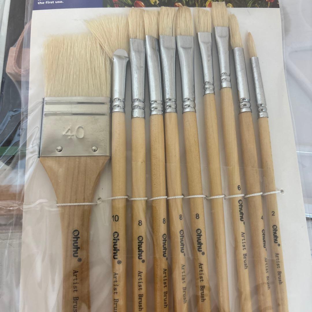 油絵の具セット 56点セット 油絵の具 36色 初心者 画材セット 油彩絵具