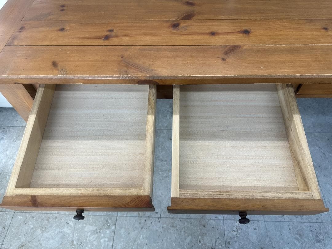 ダイニングテーブル　BOWERY DINING TABLE 8DRAWERS