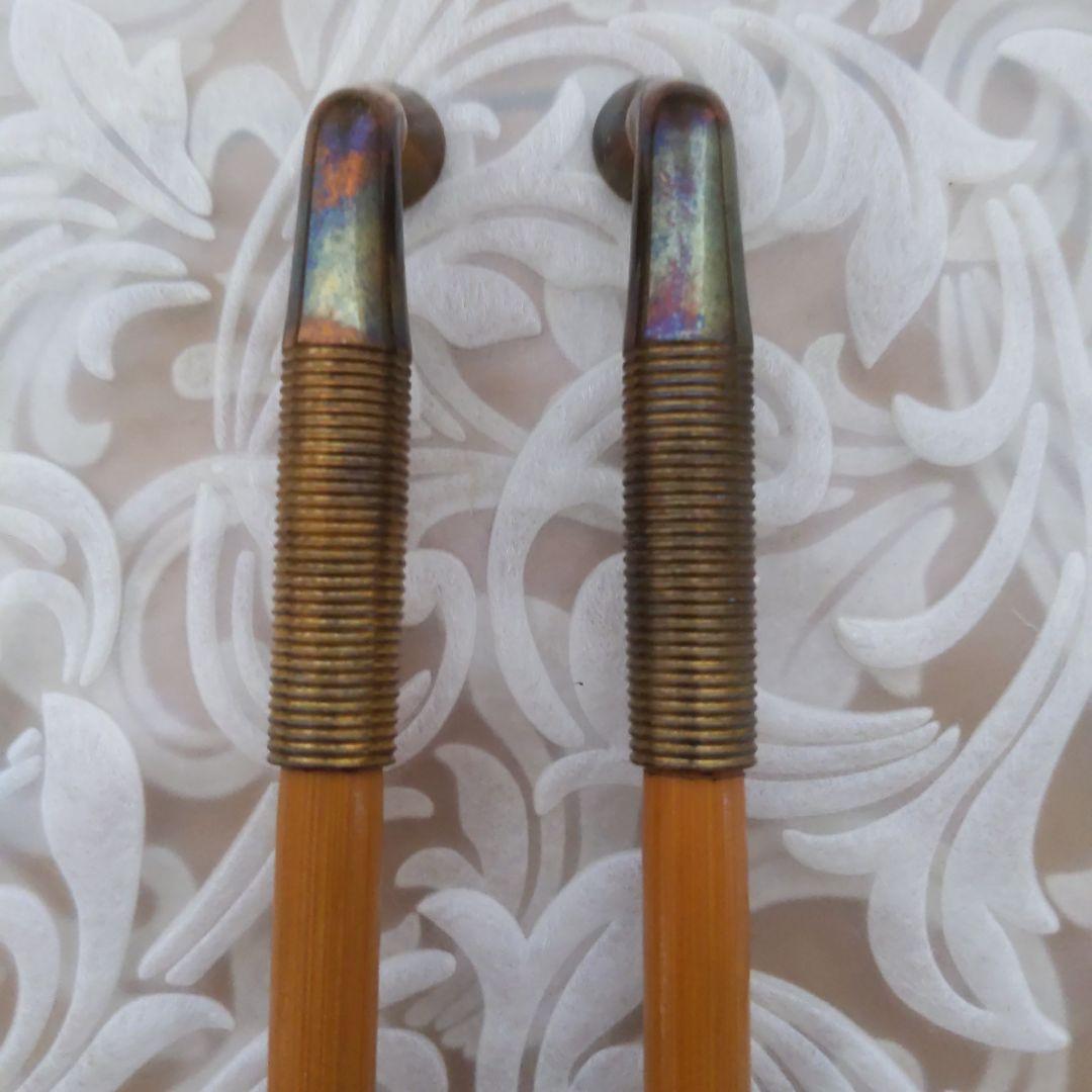 如心キセル　【ノム　】　煙管　中川浄益　作　如心斉好　表千家　《匿配》