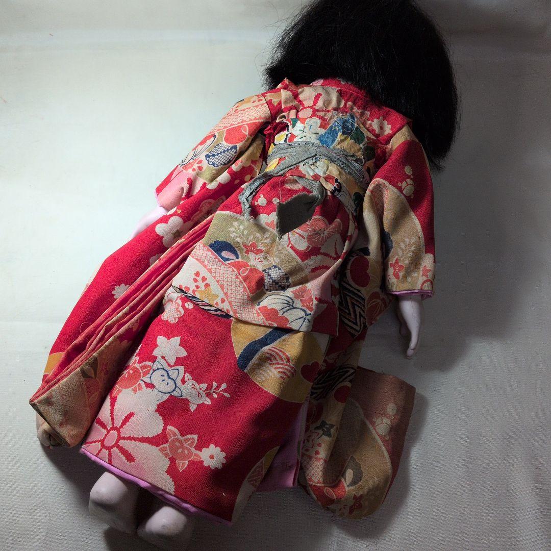 可愛いお顔 約51センチ 古い市松人形 いちまさん