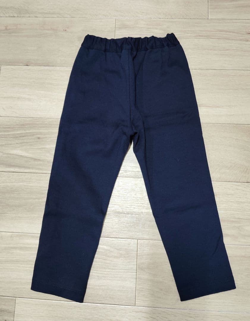 familiar ファミリア 新作 パンツ（9分丈）リボン チェック 110