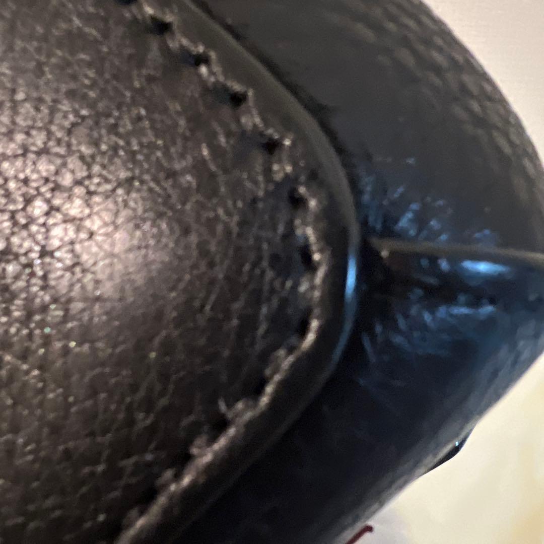 BALLY 黒 レザー ショルダーバッグ