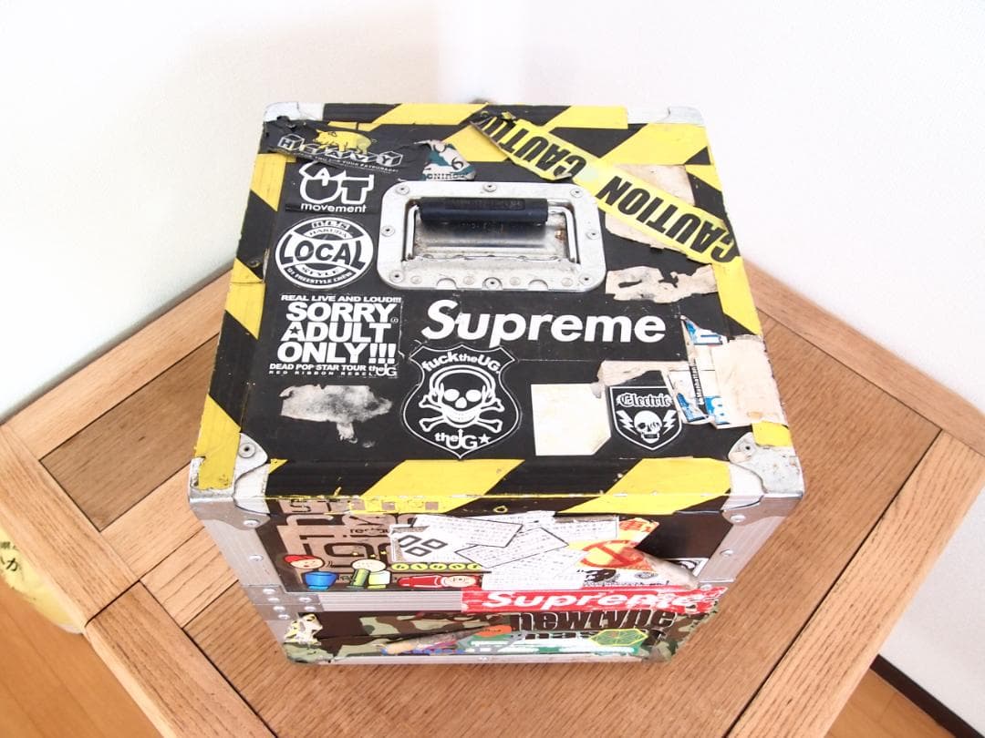 中古】アルミ ハードケース/レコードラック/レコードケース 検:Supreme
