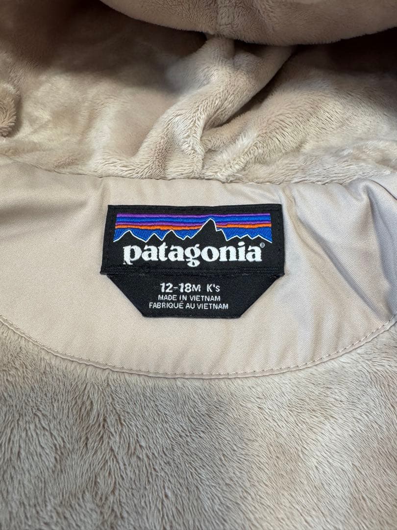パタゴニア　キルテッド　パフジャケット　12-18M 5y ベビーキッズコート