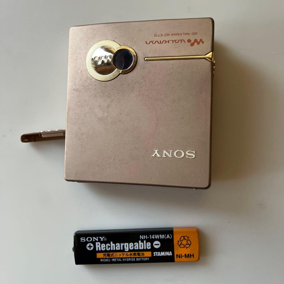 SONY ポータブルMDプレーヤー MZ-E710 - メルカリ