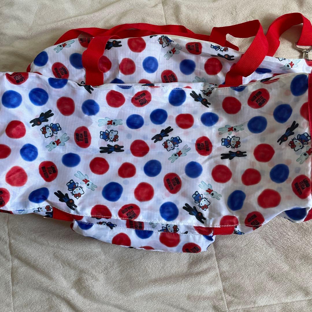 ハローキティ リサとガスパール ボストンバッグ サンリオ