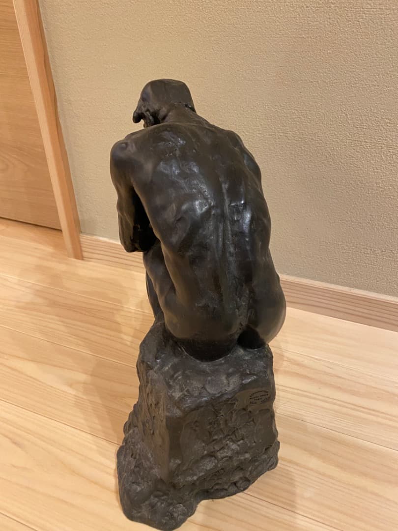 ロダン「考える人」オブジェ オーギュスト・ロダン / 考える人 [拡大作