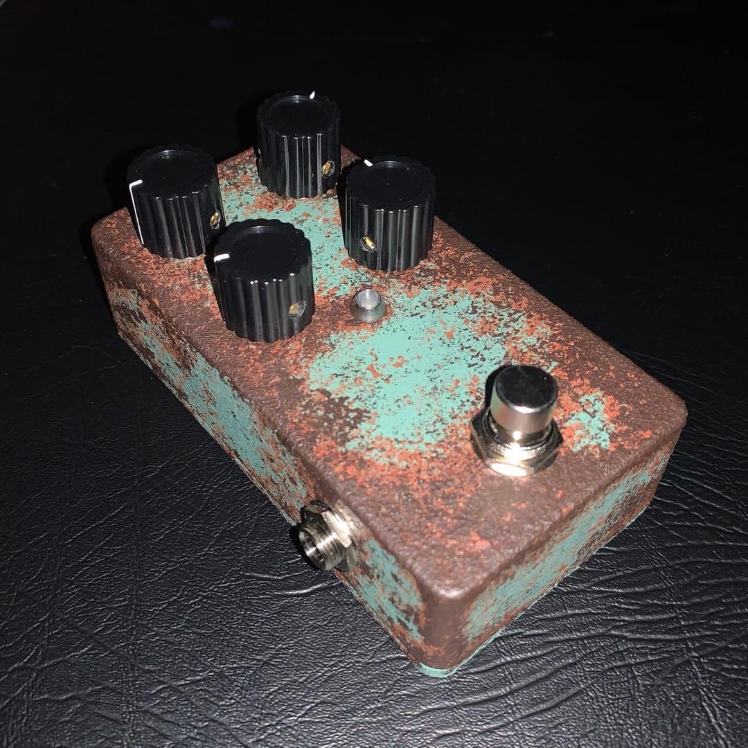 【Kkna】Jan Ray 自作エフェクター 錆風塗装