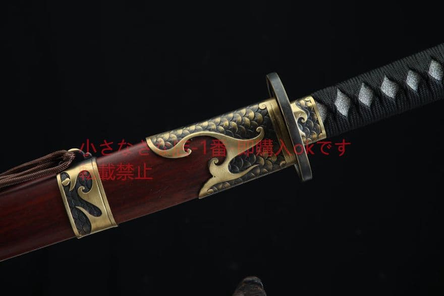 1.6メートル火鱗苗刀 古兵器 武具　刀装具　日本刀　模造刀 居合刀 長尺