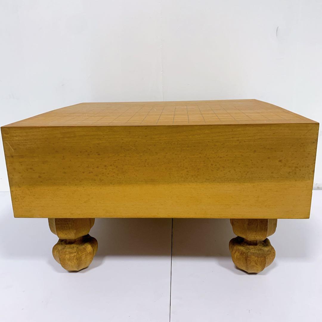 【送料込】高級 任天堂 極厚 約4.8寸 囲碁 本榧 目が繊細 ヘソ 脚付き