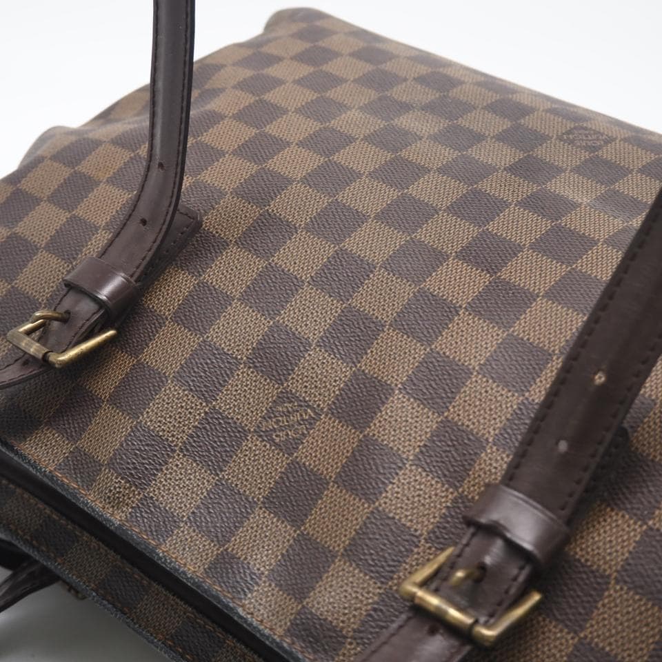 LOUIS VUITTON トートバッグ ダミエ エベヌ チェルシー ブラウン