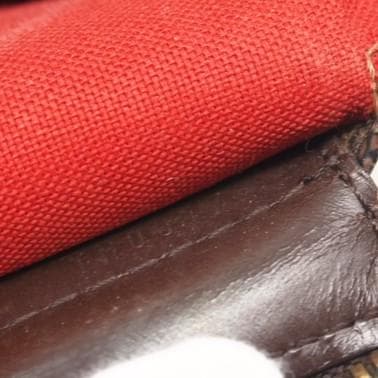 LOUIS VUITTON トートバッグ ダミエ エベヌ チェルシー ブラウン