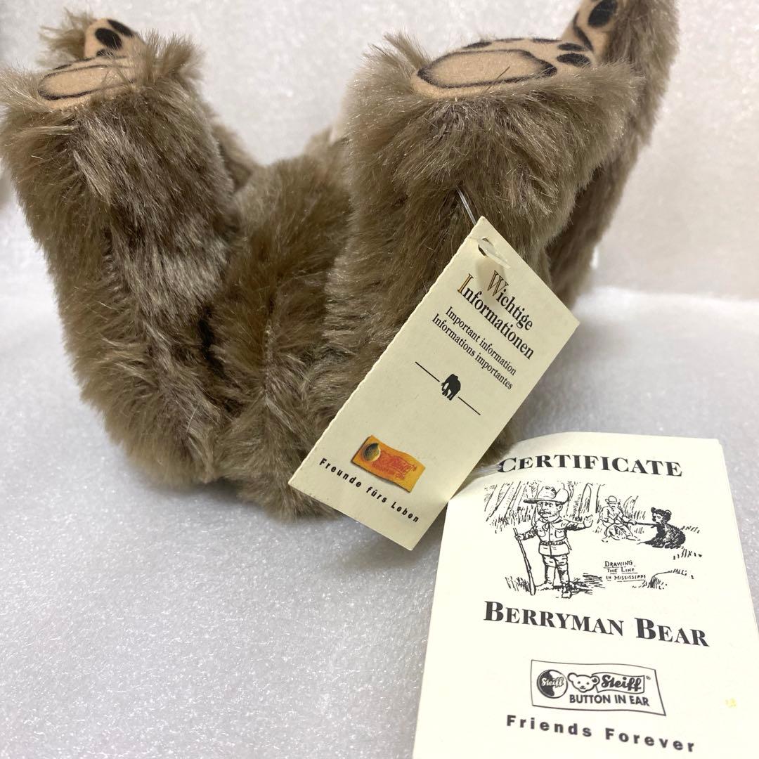 シュタイフ　クリフォード・ベリーマンベア　テディベア　7000体限定