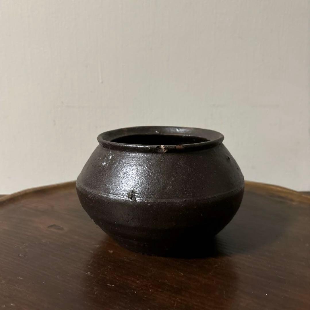 李朝　壺　オンギ 韓国アンティーク　その21 骨董品.コウケンテツ.平松洋子