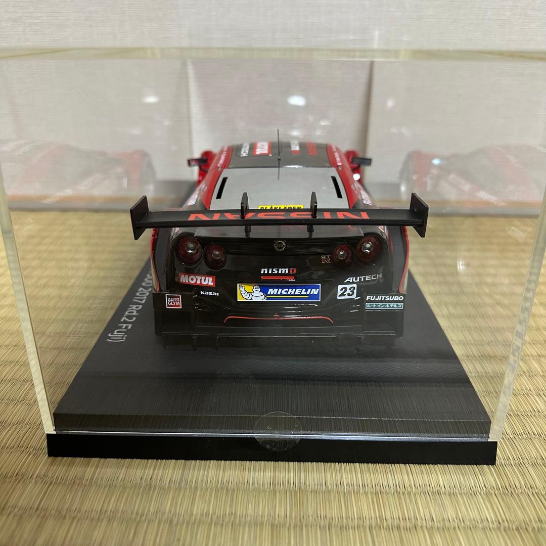 スーパーGT 2017 モチュールオーテックGT-R ebbro 1/18 ミニカー MOTUL