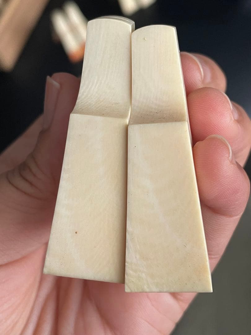 山口酉美(自己紹介欄必読)様せんよ高級琴柱 箏 14個 総重量：186g 弦楽器