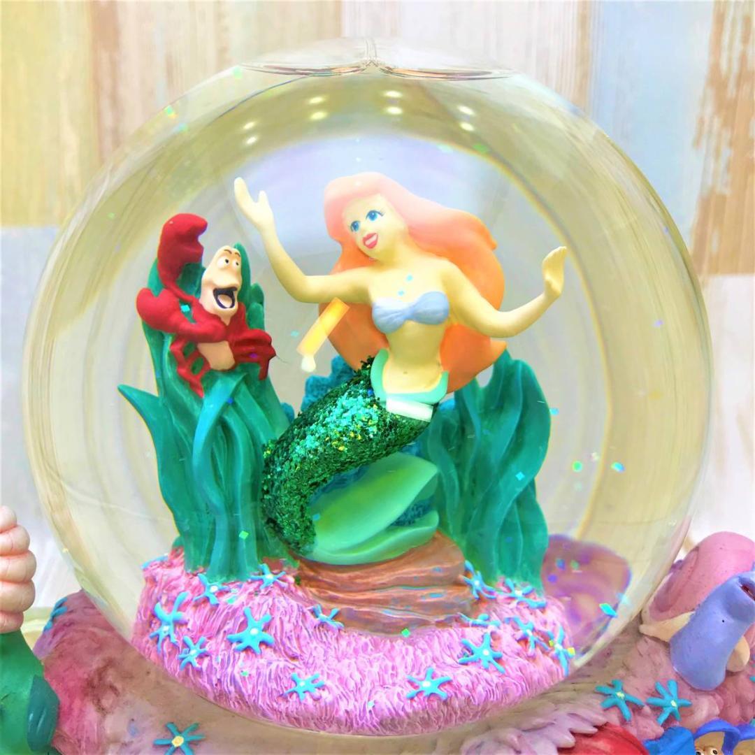 リトルマーメイド The Little Mermaid アリエル スノーグローブ