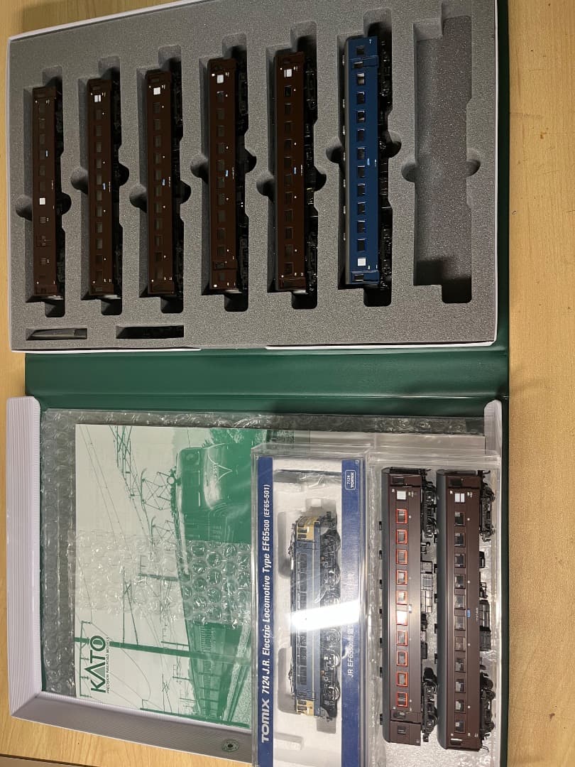 値下げ可能 KATO 43系 Nゲージ 7両セット+トミックス ef65 501