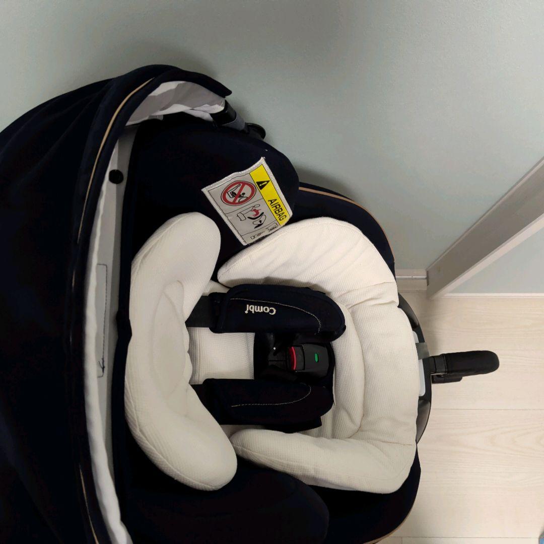 【美品】コンビチャイルドシート　クルムーブスマート エッグショック