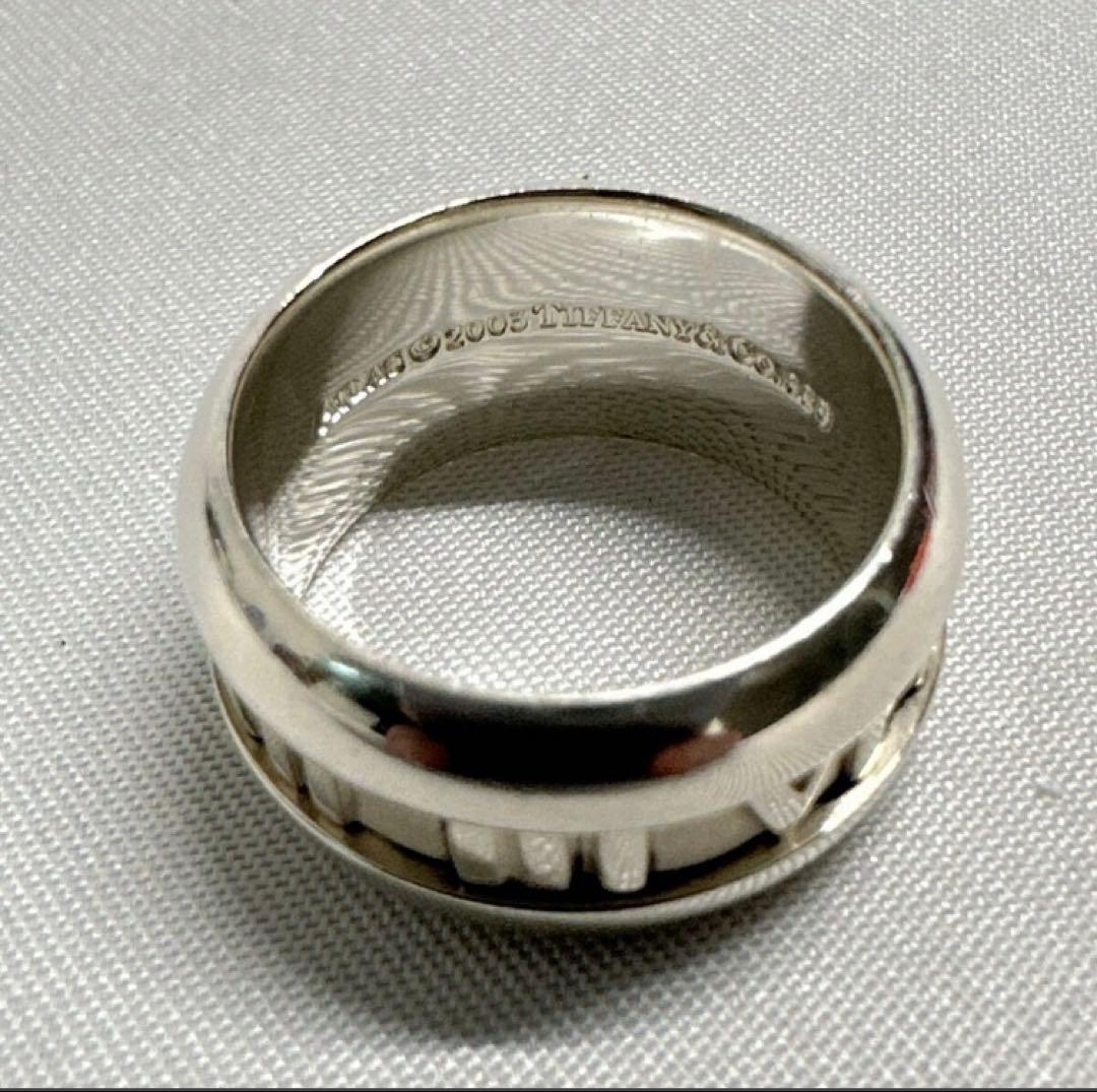 TIFFANY＆Co. アトラスリング SV925 8号 シルバー 指輪