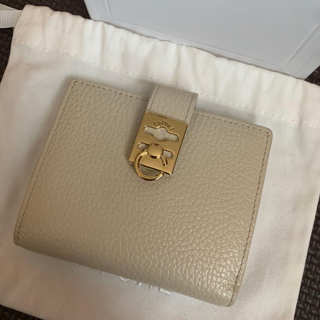 お値下げ 正規品 cafune カフネ 財布 スタンスフラップウォレット