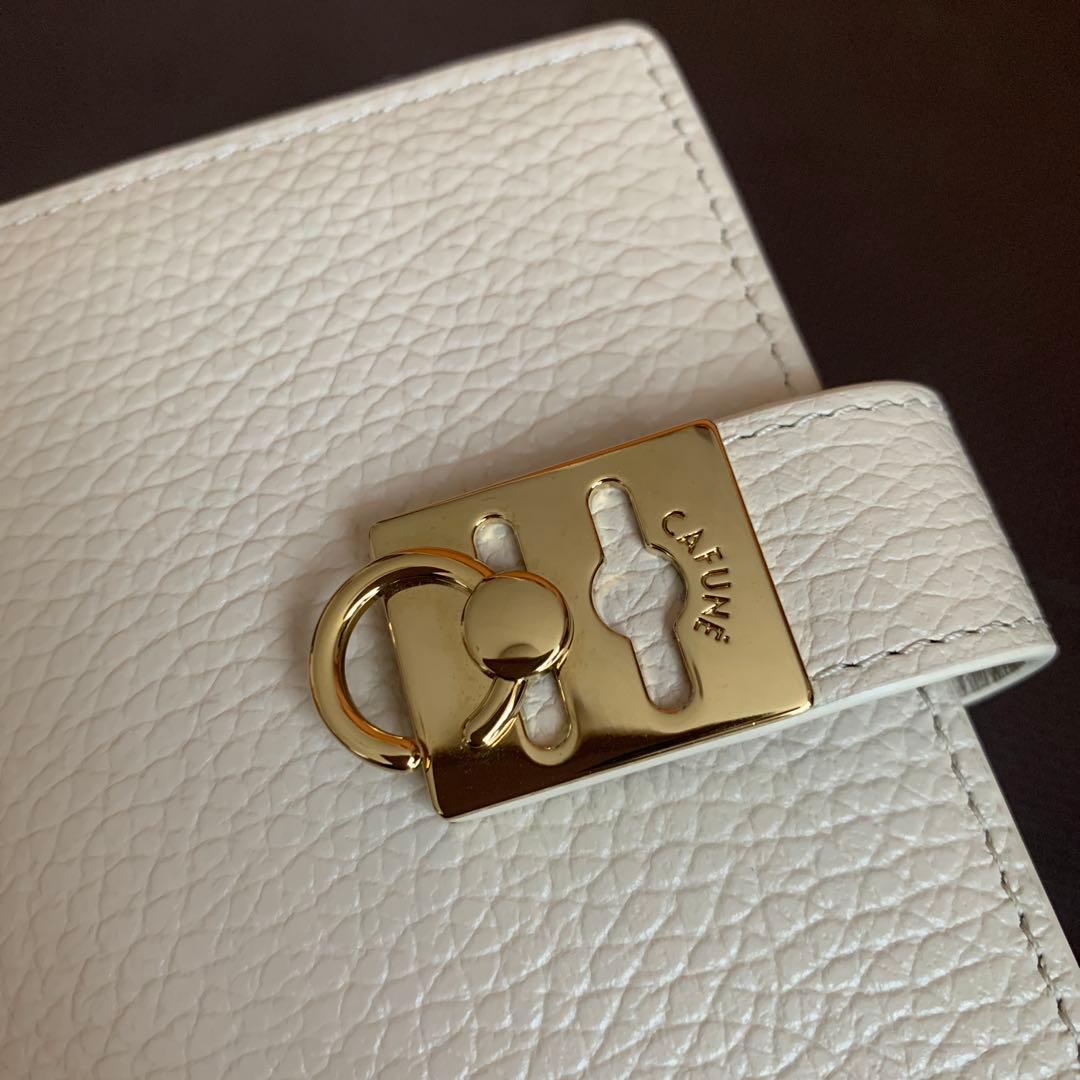 お値下げ 正規品 cafune カフネ 財布 スタンスフラップウォレット