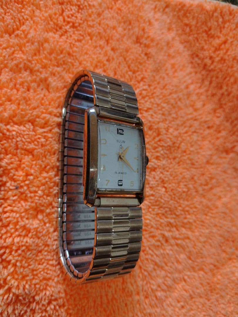 ELGINエルジン 腕時計 ビンテージ アンティーク手巻き スパイデル アメリカ