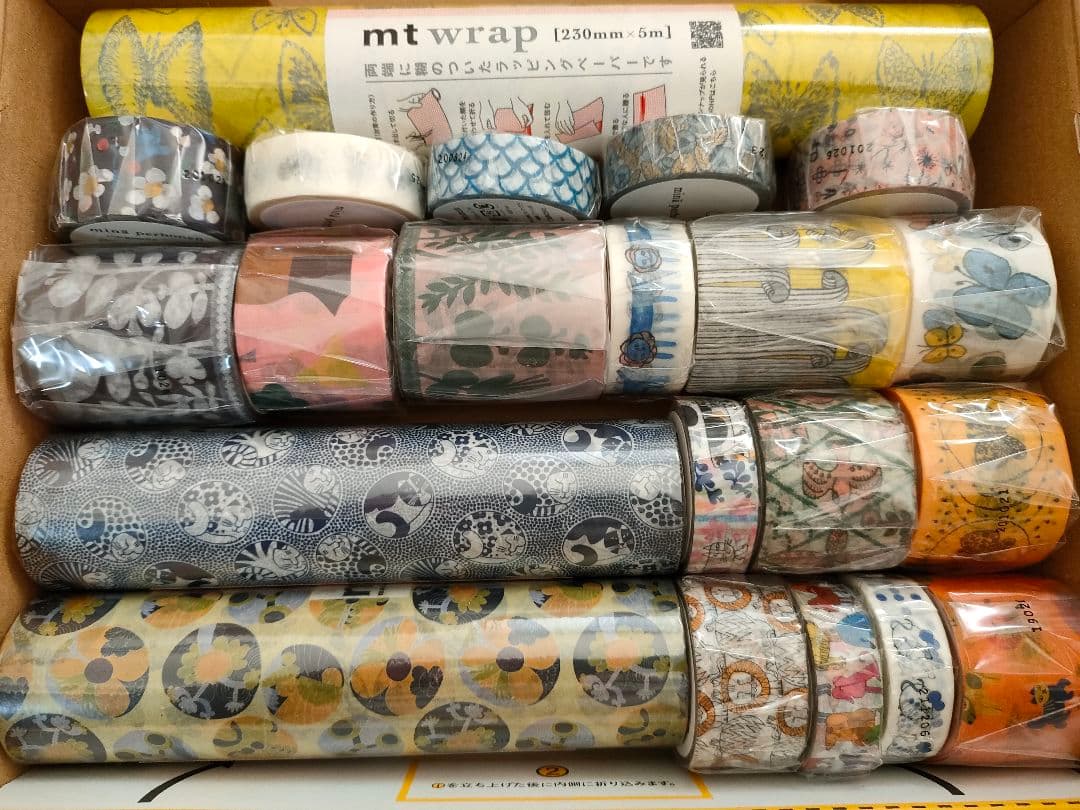 リサラーソンミナペルホネンマスキングテープとwrapセット