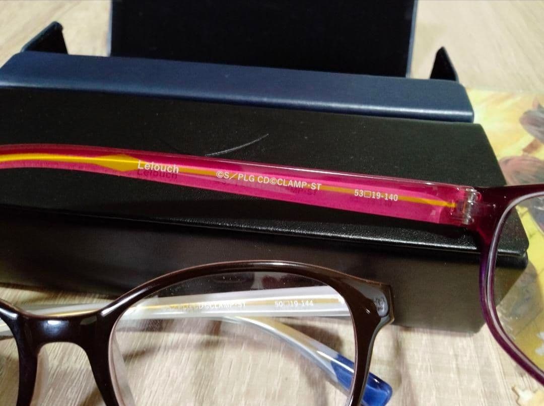 【新品・入手困難】コードギアス ルルーシュ＆スザク 眼鏡セット