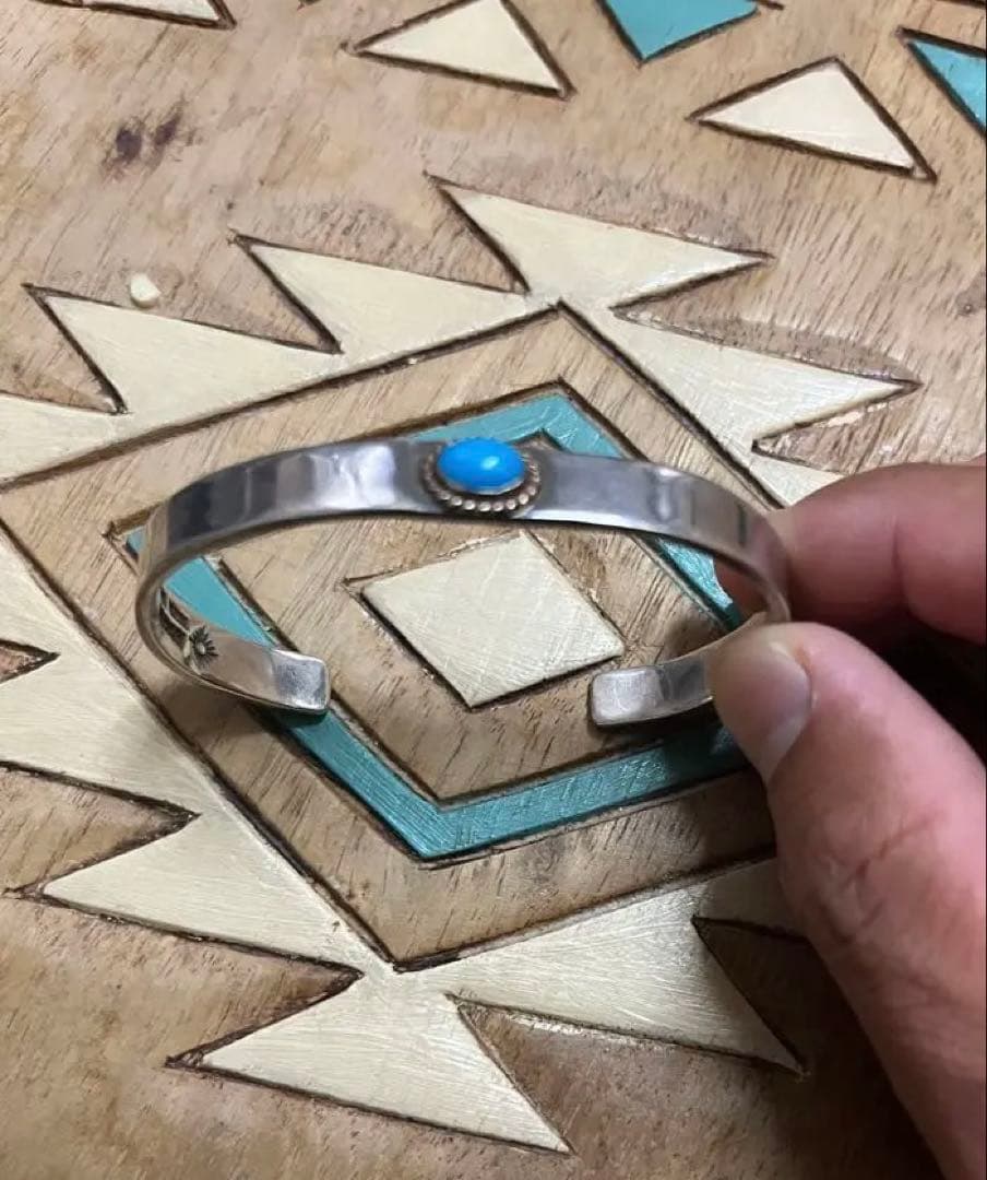 アリゾナフリーダム　金縄ターコイズバングル　最終価格