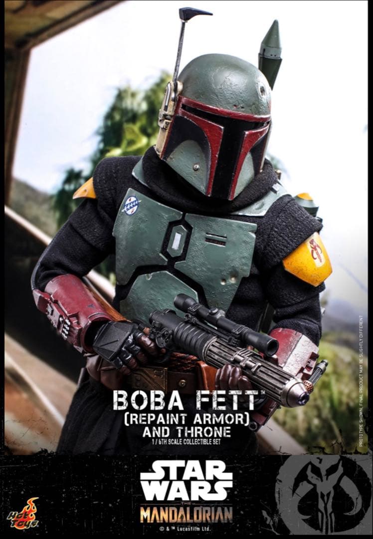 【ボーナス付】 ボバ・フェット　玉座　Boba Fett マンダロリアン