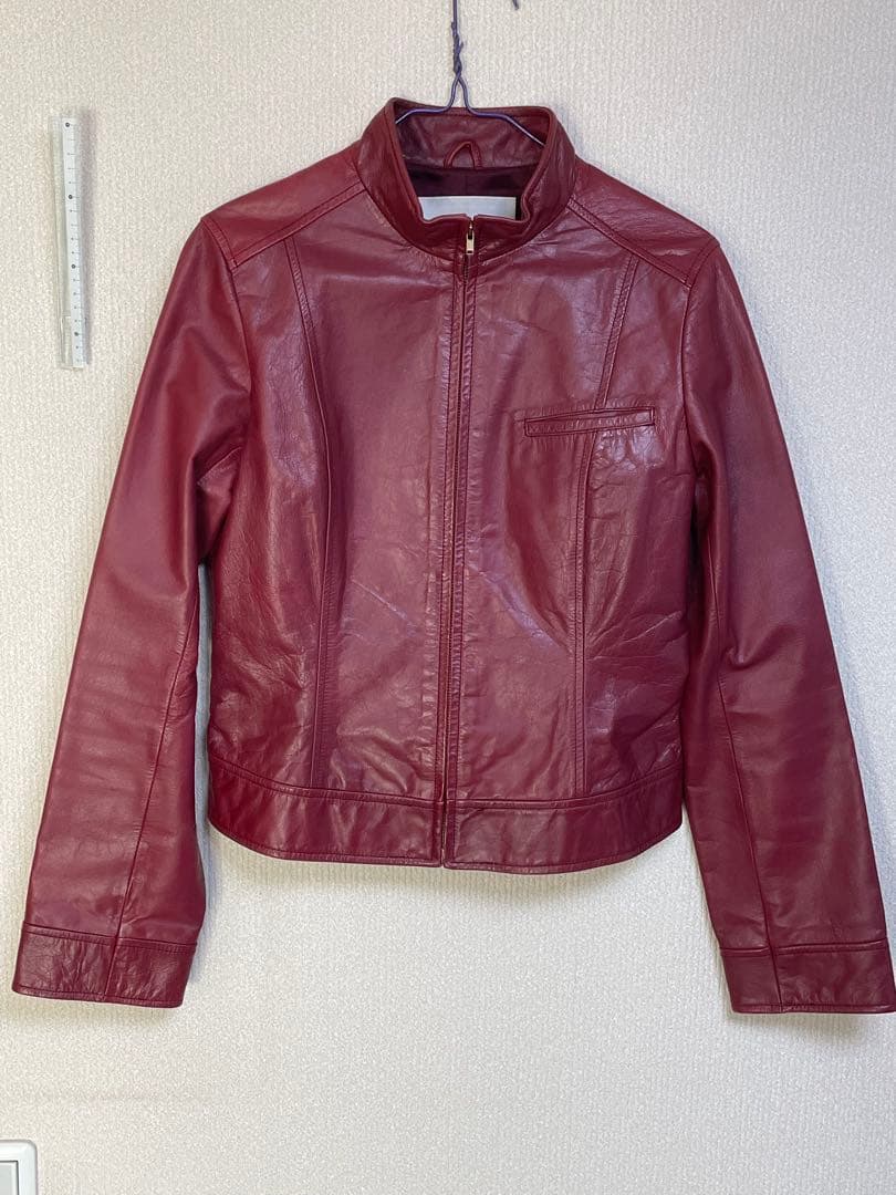 激レア品番643EVS！純正ライナー付！濃茶！ショット襟付きシングル