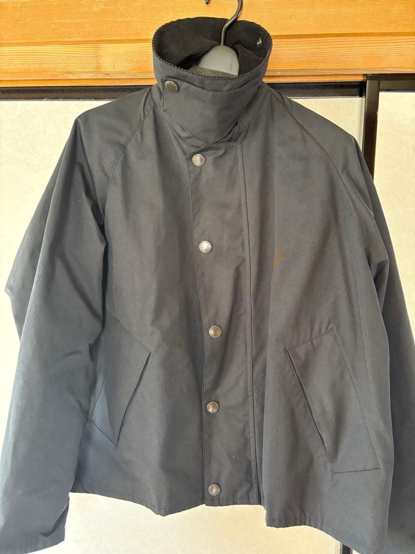 Barbour × BEAMS F トランスポート ピーチスキン