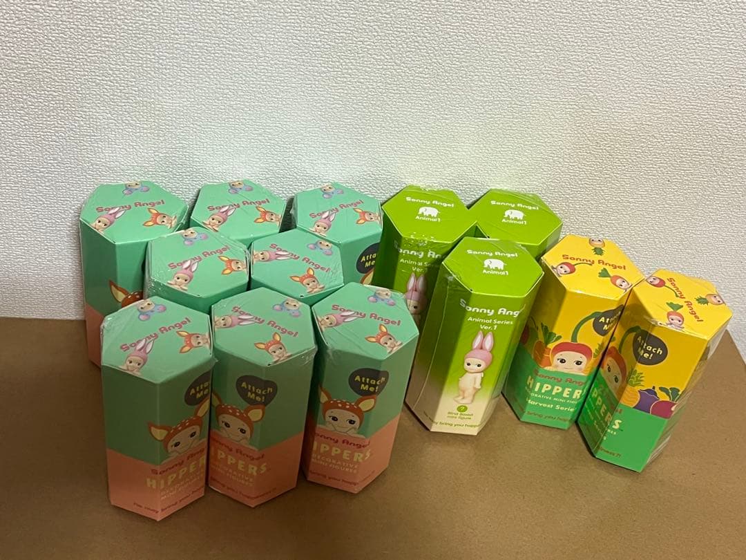 新品未開封　ソニーエンジェル HIPPERS 、SONNY ANGEL全て１３個