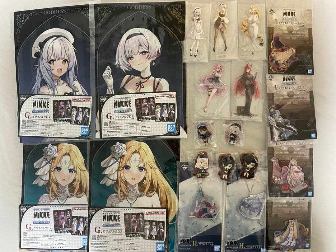 勝利の女神 NIKKE 一番くじ D賞 ラストワン賞 含む29点+限定ガチャ5点