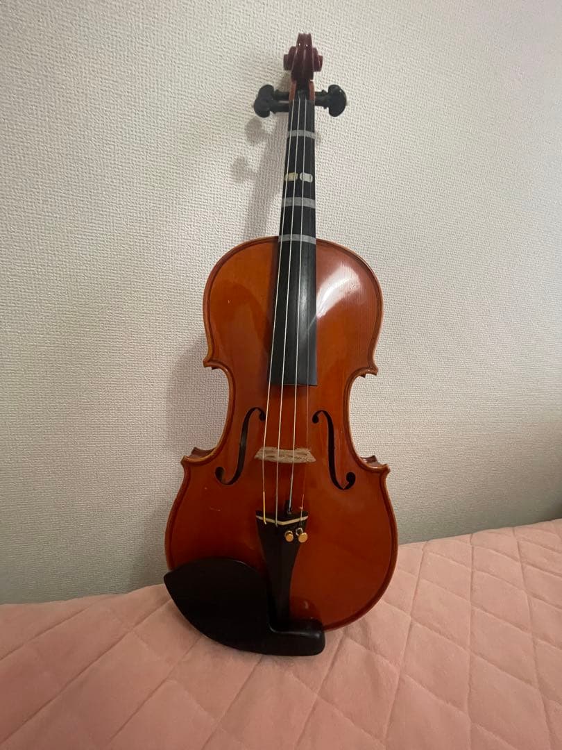 木製バイオリン 4弦 スタンド付き 木製バイオリン 4弦 スタンド付き